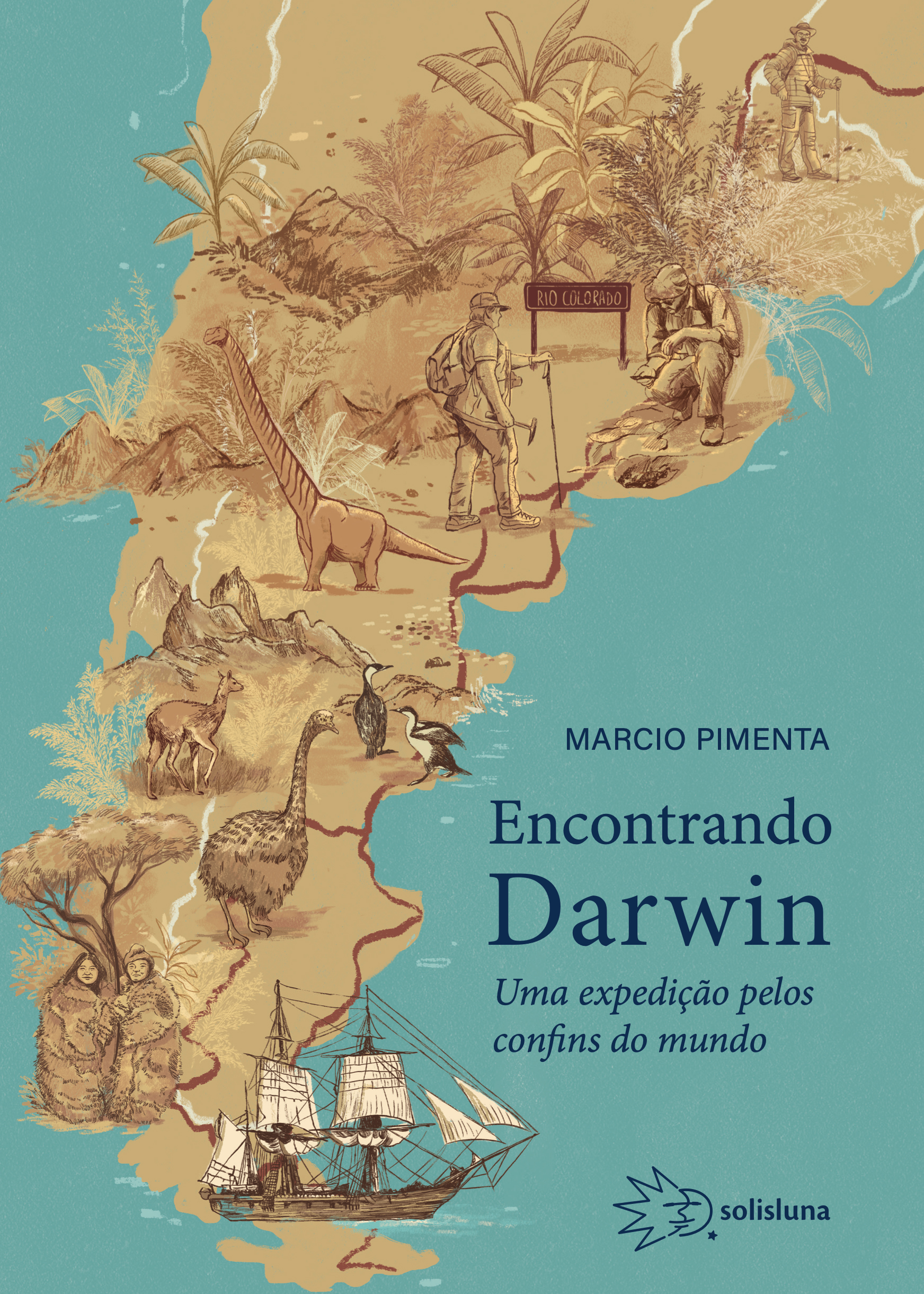 Explorador brasileiro refaz jornada de Charles Darwin pela Patagônia e transforma expedição em livro